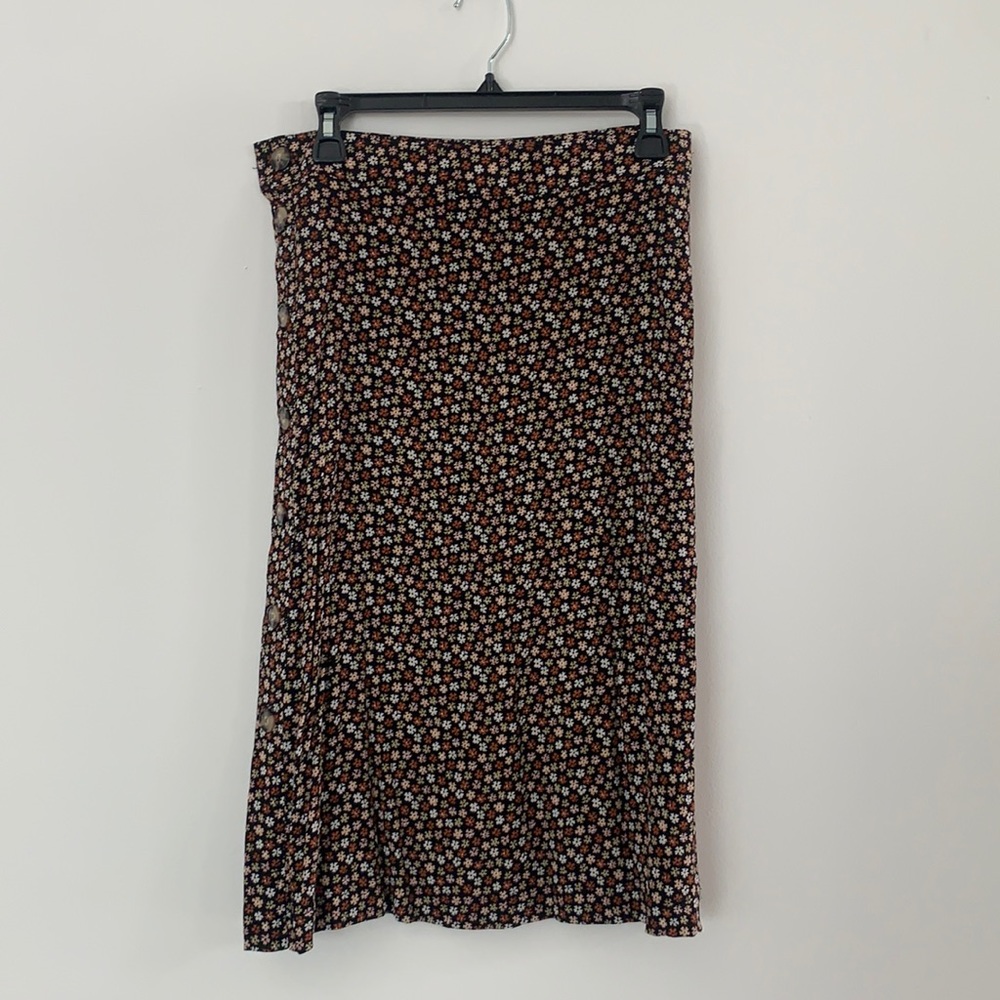Madewell midi skirt
